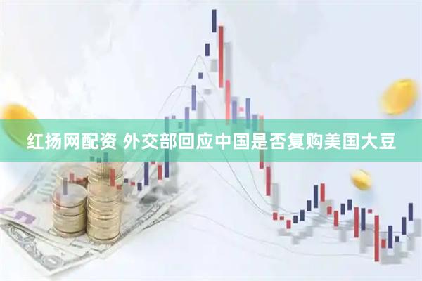 红扬网配资 外交部回应中国是否复购美国大豆